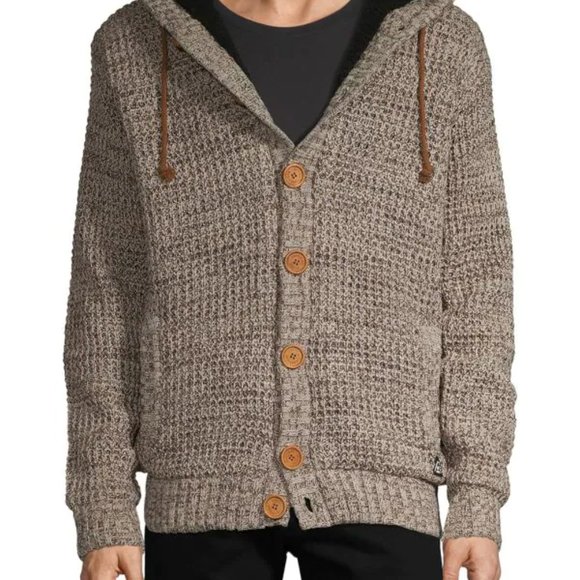 💖 Button-Front Hooded Cardigan💖 - Picture 1 of 4